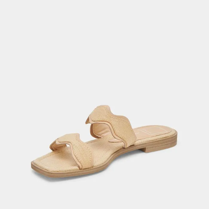 Sandals Shop Dolce Vita Ilva Sandals Lt Natural Raffia Lt Natural Raffia