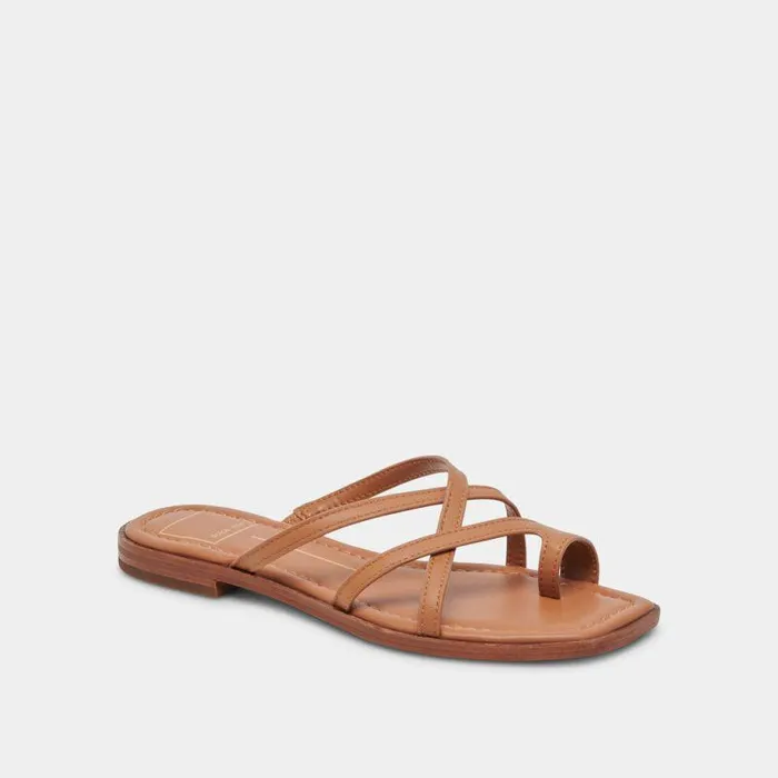 Sandals Shop Dolce Vita Indigo Sandals Brown Leather Brown Leather