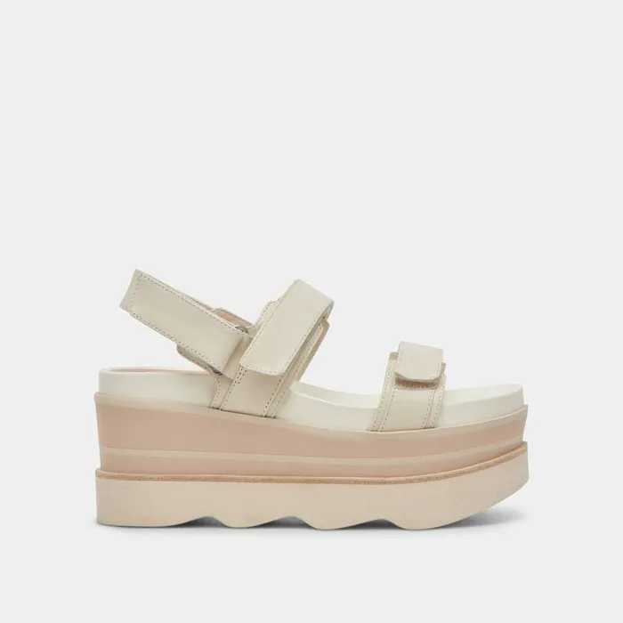 Sandals Shop Dolce Vita Izak Sandals Ivory Leather Ivory Leather