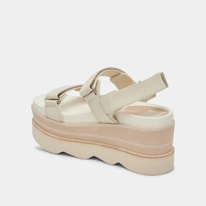 Sandals Shop Dolce Vita Izak Sandals Ivory Leather Ivory Leather