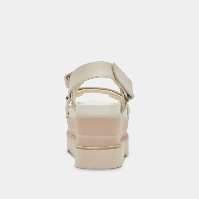 Sandals Shop Dolce Vita Izak Sandals Ivory Leather Ivory Leather