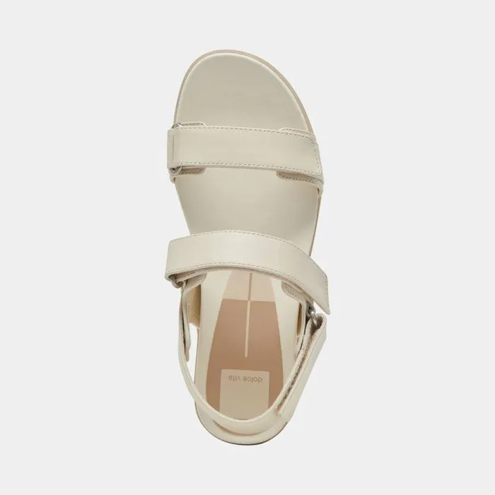 Sandals Shop Dolce Vita Izak Sandals Ivory Leather Ivory Leather