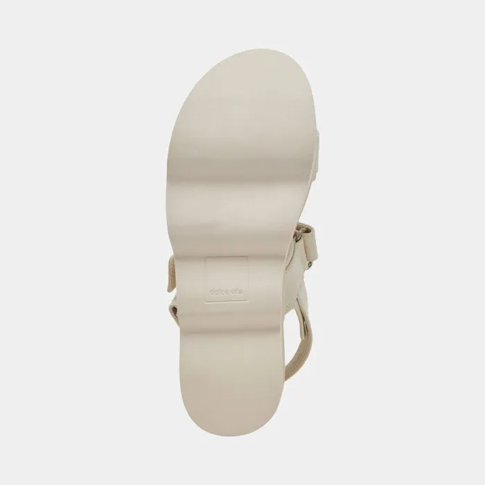Sandals Shop Dolce Vita Izak Sandals Ivory Leather Ivory Leather