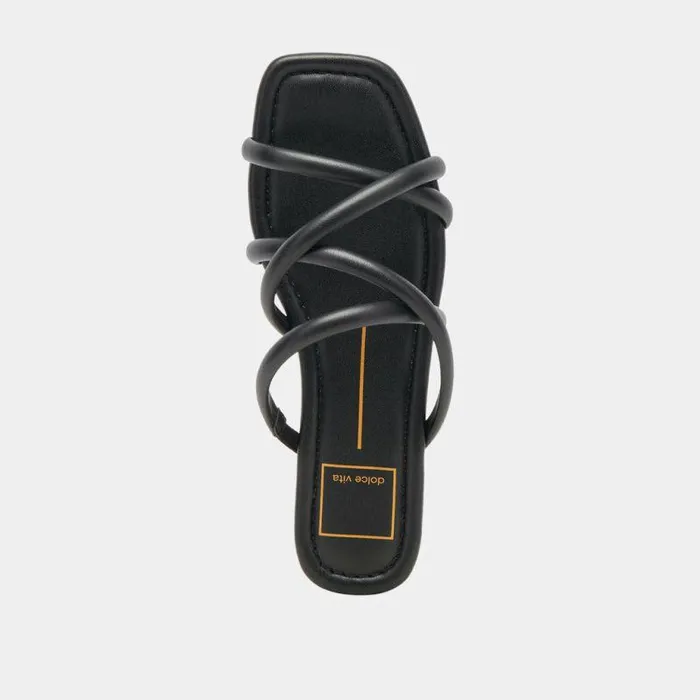Sandals Shop Dolce Vita Lanza Sandals Black Stella Black Stella