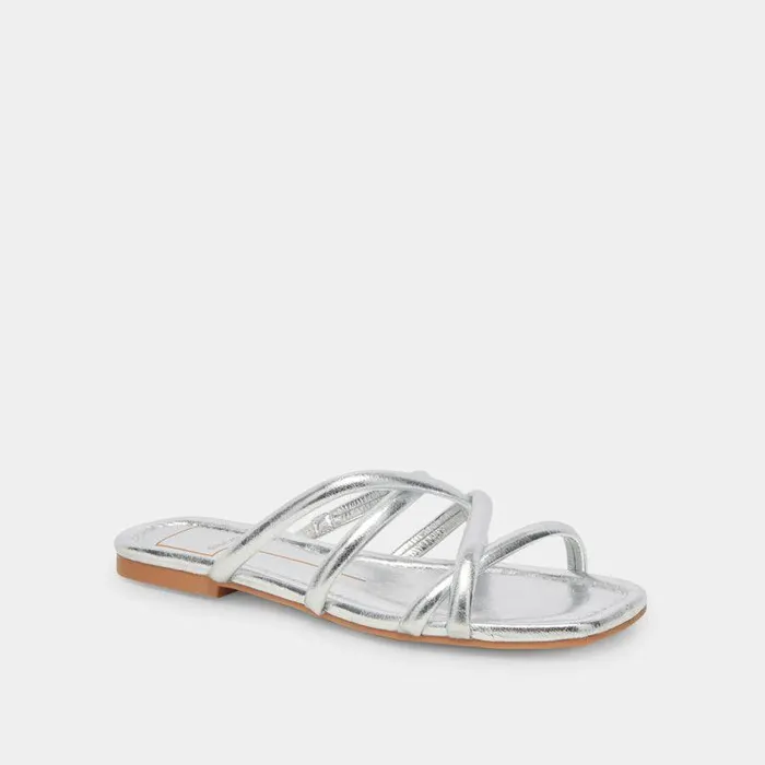 Sandals Shop Dolce Vita Lanza Sandals Silver Metallic Stella Silver Metallic Stella