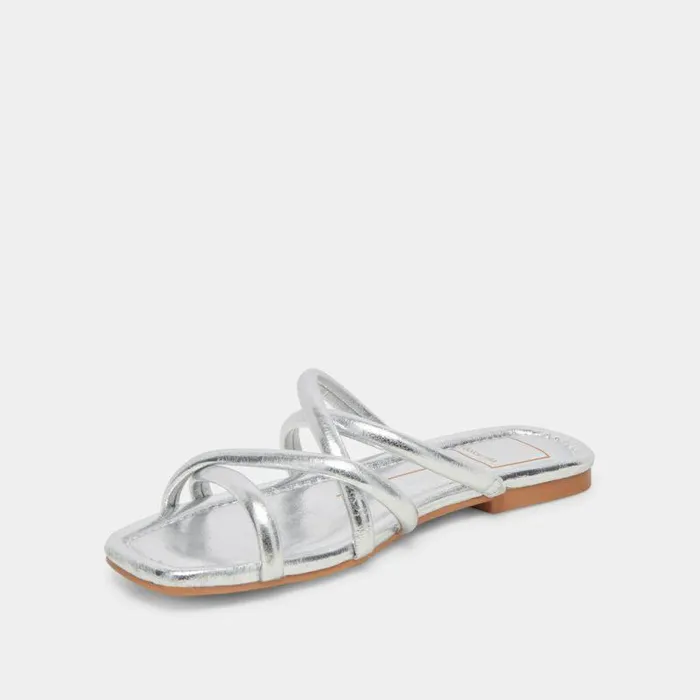 Sandals Shop Dolce Vita Lanza Sandals Silver Metallic Stella Silver Metallic Stella