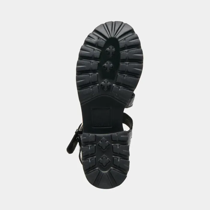 Sandals Shop Dolce Vita Latice Sandals Midnight Embossed Leather Midnight Embossed Leather