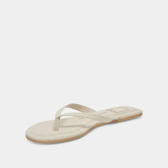 Sandals Shop Dolce Vita Layney Sandals Ivory Leather Ivory Leather