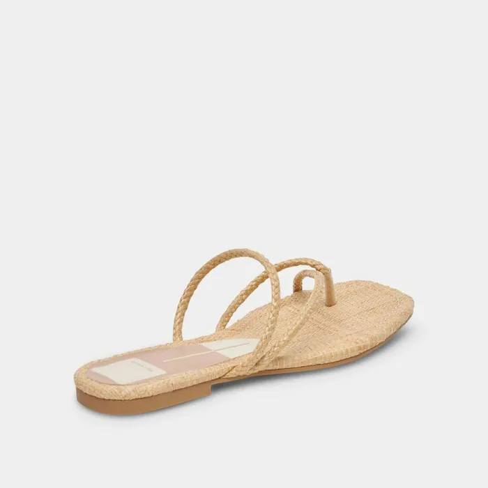 Sandals Shop Dolce Vita Leanna Sandals Lt Natural Raffia Lt Natural Raffia