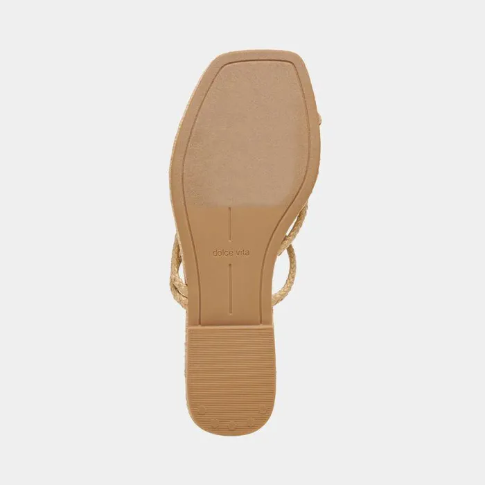 Sandals Shop Dolce Vita Leanna Sandals Lt Natural Raffia Lt Natural Raffia