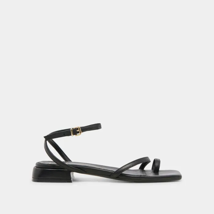 Sandals Shop Dolce Vita Lexi Sandals Black Leather Black Leather