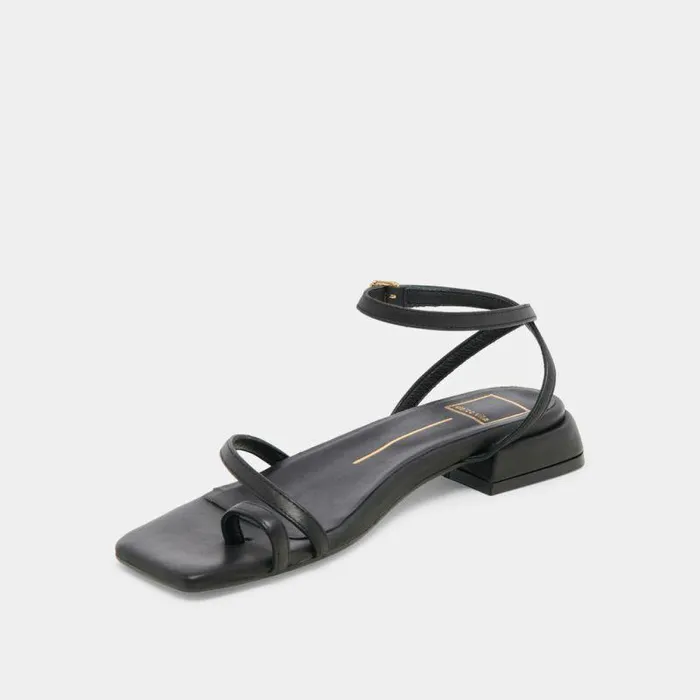 Sandals Shop Dolce Vita Lexi Sandals Black Leather Black Leather