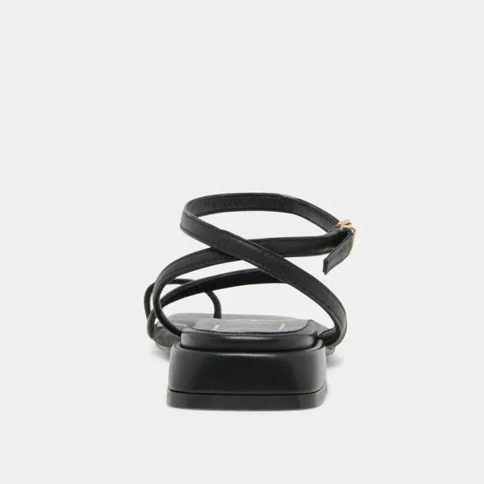 Sandals Shop Dolce Vita Lexi Sandals Black Leather Black Leather