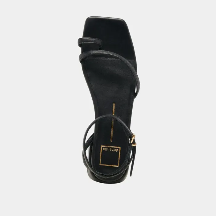 Sandals Shop Dolce Vita Lexi Sandals Black Leather Black Leather
