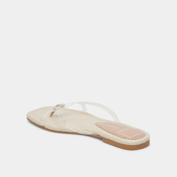 Sandals Shop Dolce Vita Lucca Sandals Crystal Vinyl Crystal Vinyl