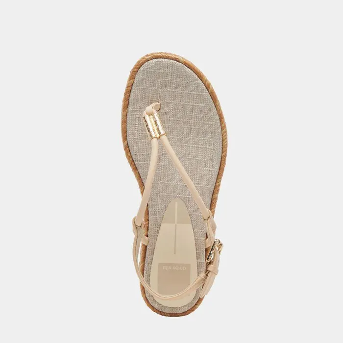 Sandals Shop Dolce Vita Meryl Sandals French Vanilla Leather French Vanilla Leather
