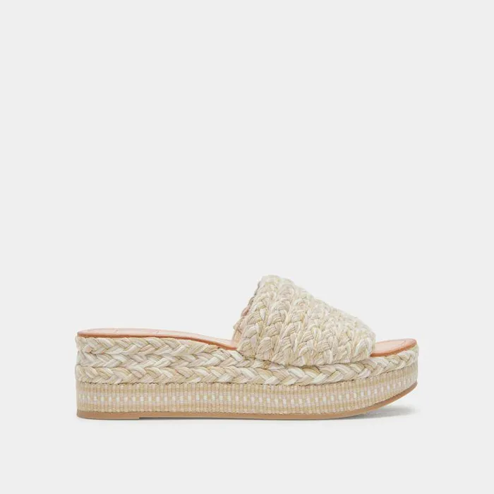 Sandals Shop Dolce Vita Pazli Sandals Ivory Multi Woven Ivory Multi Woven