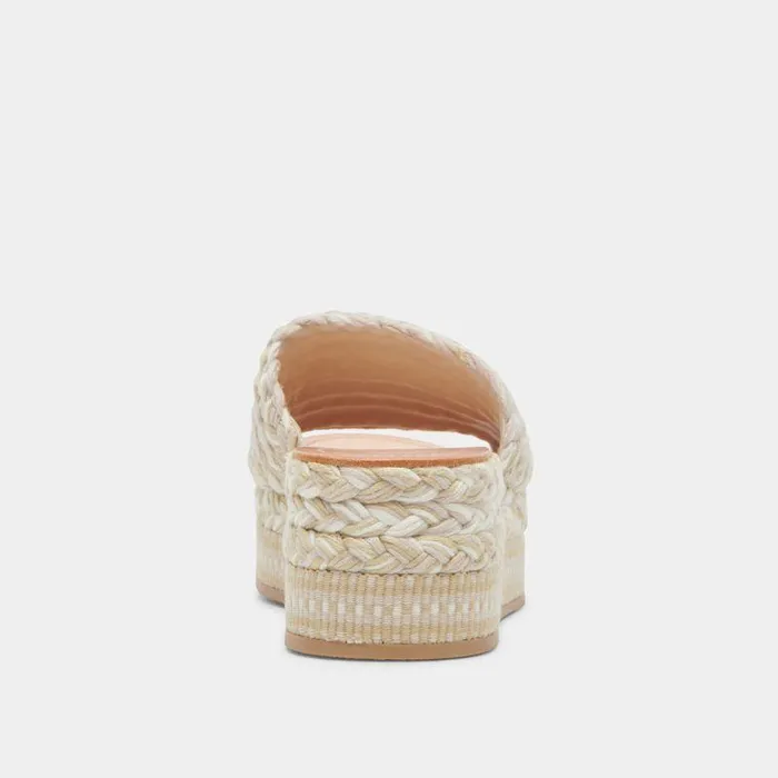 Sandals Shop Dolce Vita Pazli Sandals Ivory Multi Woven Ivory Multi Woven