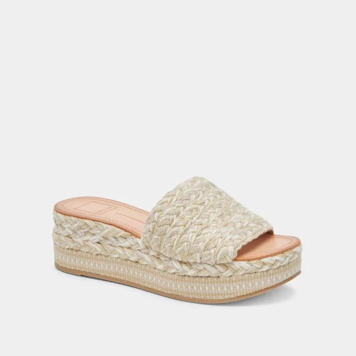 Sandals Shop Dolce Vita Pazli Sandals Ivory Multi Woven Ivory Multi Woven
