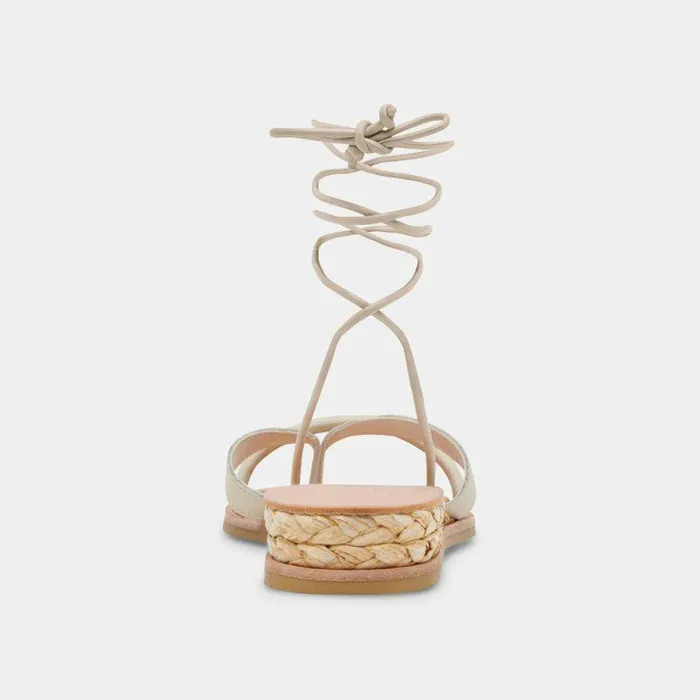 Sandals Shop Dolce Vita Prax Sandals Ivory Leather Ivory Leather