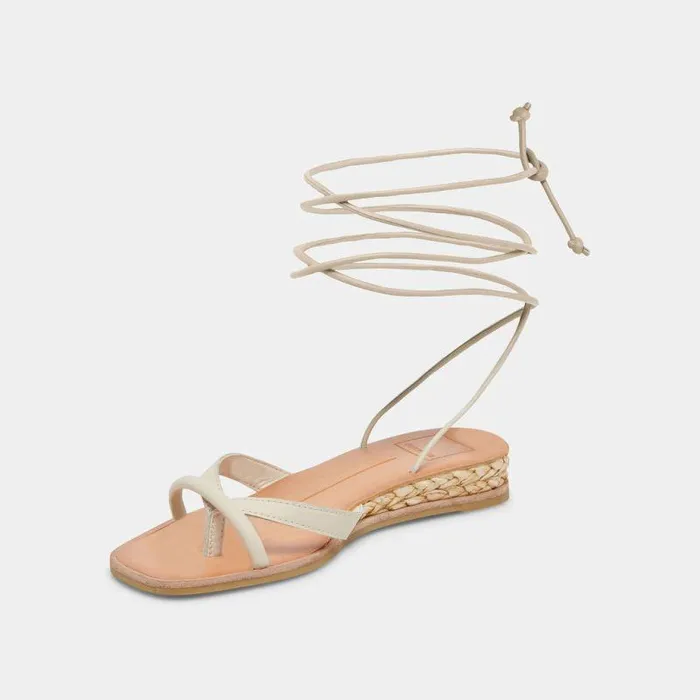 Sandals Shop Dolce Vita Prax Sandals Ivory Leather Ivory Leather