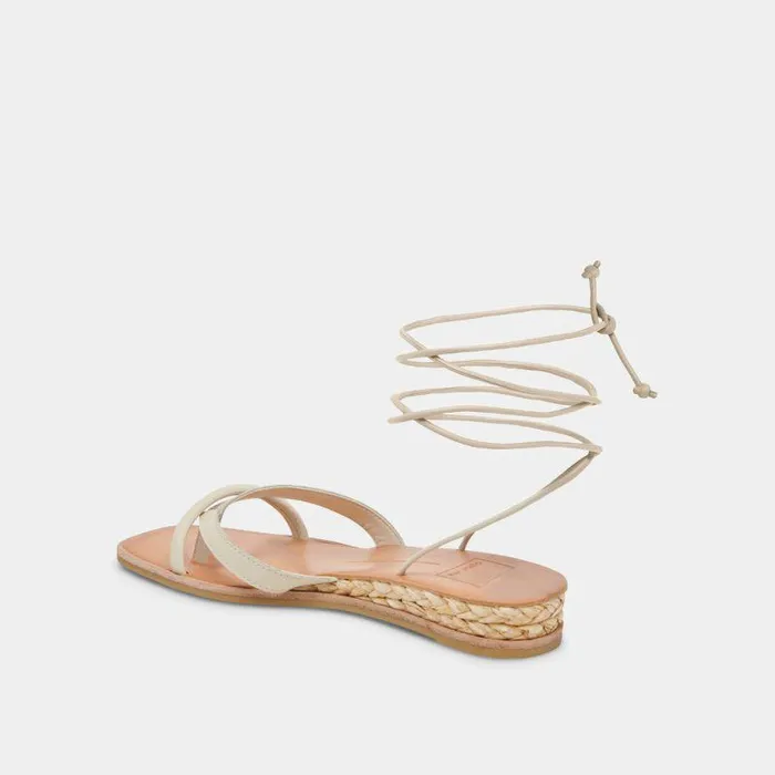 Sandals Shop Dolce Vita Prax Sandals Ivory Leather Ivory Leather