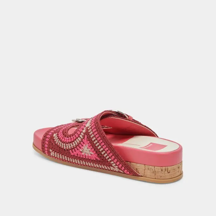 Sandals Shop Dolce Vita Ralli Sandals Pink Multi Knit Pink Multi Knit