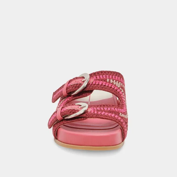 Sandals Shop Dolce Vita Ralli Sandals Pink Multi Knit Pink Multi Knit