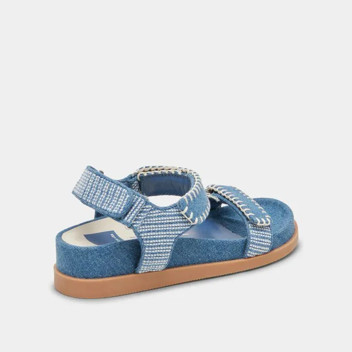 Sandals Shop Dolce Vita Senora Sandals Blue Multi Denim Blue Multi Denim