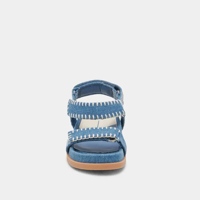 Sandals Shop Dolce Vita Senora Sandals Blue Multi Denim Blue Multi Denim