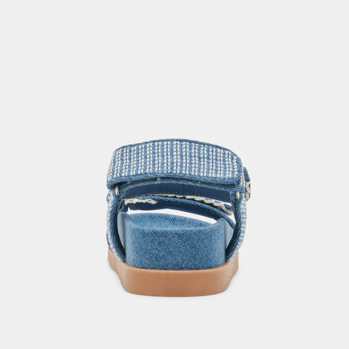 Sandals Shop Dolce Vita Senora Sandals Blue Multi Denim Blue Multi Denim