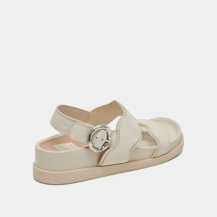 Sandals Shop Dolce Vita Sindy Sandals Ivory Nubuck Ivory Nubuck