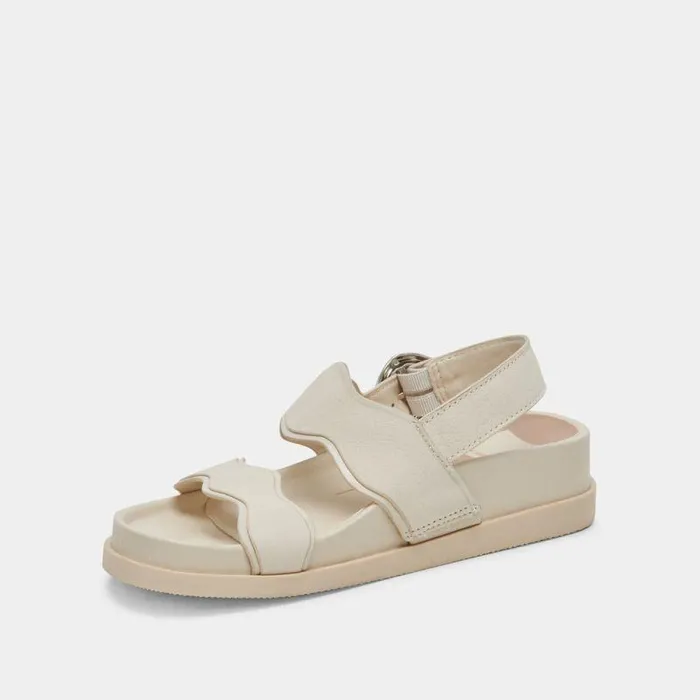 Sandals Shop Dolce Vita Sindy Sandals Ivory Nubuck Ivory Nubuck