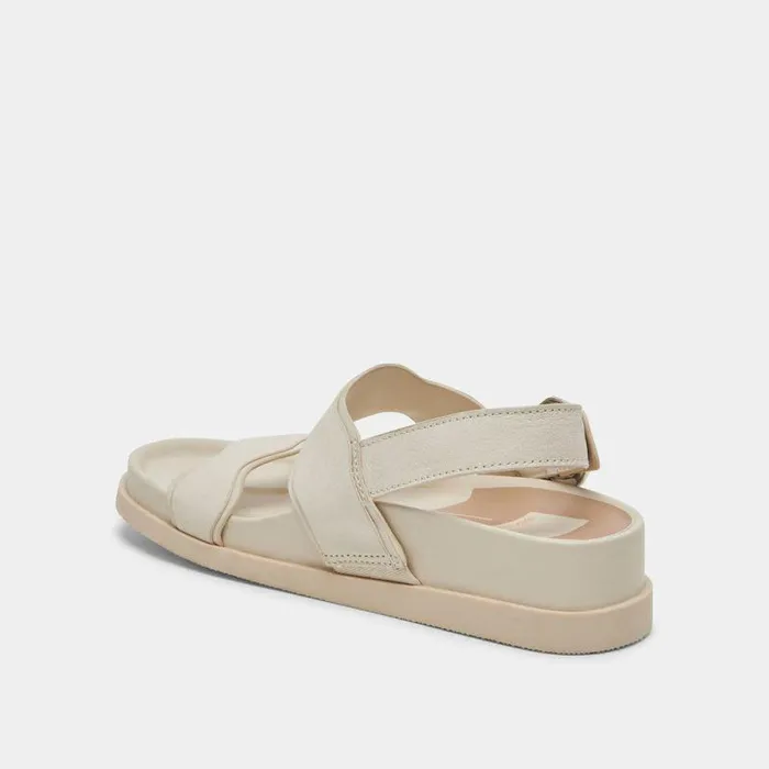 Sandals Shop Dolce Vita Sindy Sandals Ivory Nubuck Ivory Nubuck