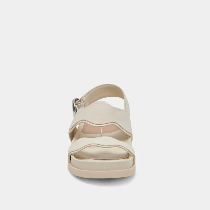 Sandals Shop Dolce Vita Sindy Sandals Ivory Nubuck Ivory Nubuck