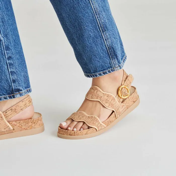 Sandals Shop Dolce Vita Sindy Sandals Natural Cork Natural Cork