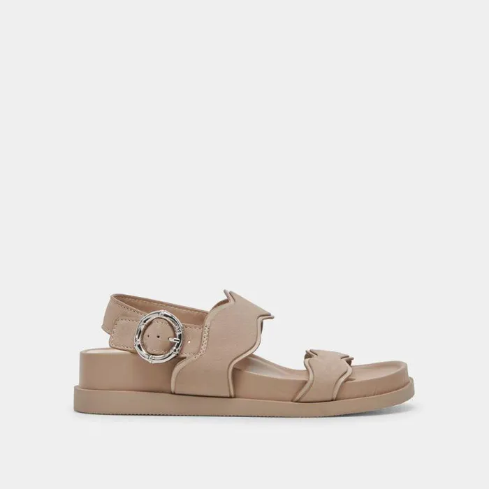 Sandals Shop Dolce Vita Sindy Sandals Taupe Nubuck Taupe Nubuck