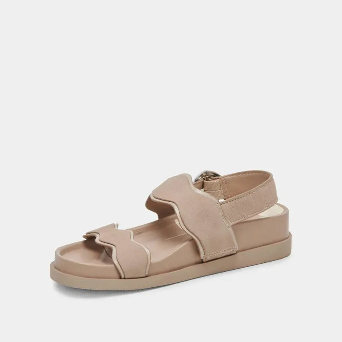 Sandals Shop Dolce Vita Sindy Sandals Taupe Nubuck Taupe Nubuck