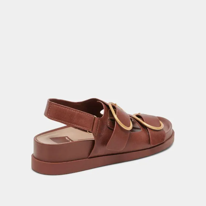 Sandals Shop Dolce Vita Starla Sandals Brown Leather Brown Leather