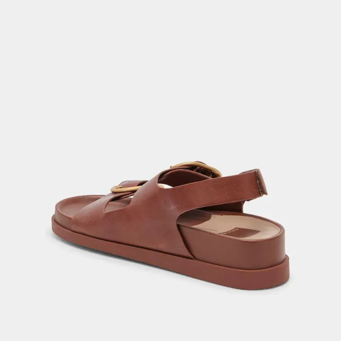 Sandals Shop Dolce Vita Starla Sandals Brown Leather Brown Leather