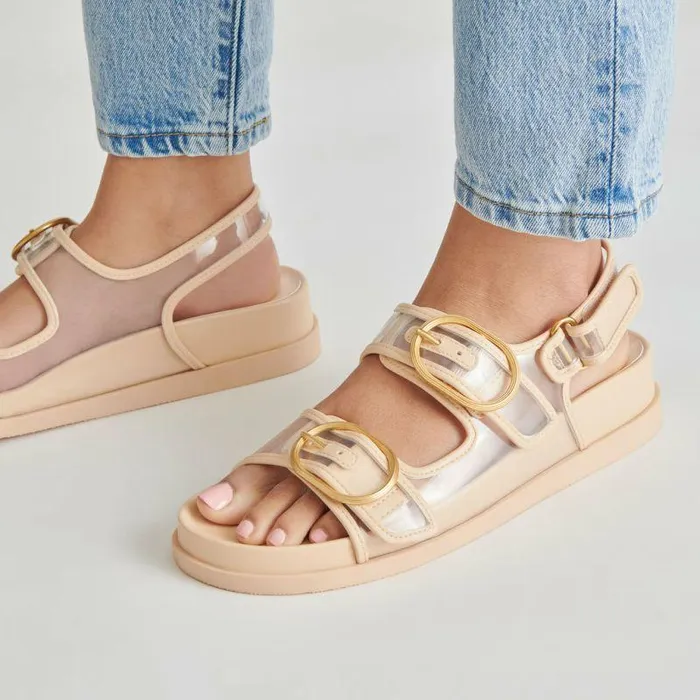 Sandals Shop Dolce Vita Starla Sandals Crystal Vinyl Crystal Vinyl