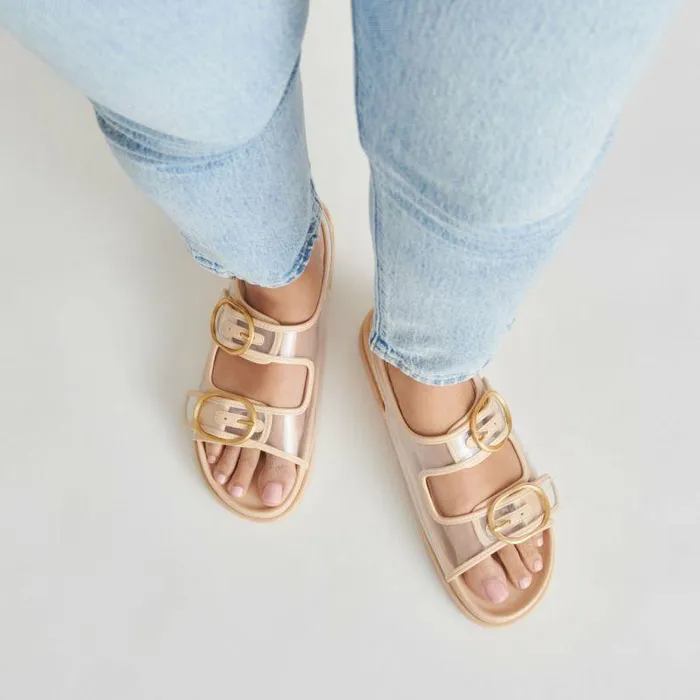 Sandals Shop Dolce Vita Starla Sandals Crystal Vinyl Crystal Vinyl