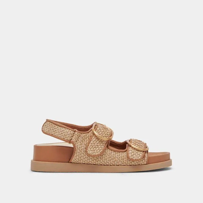 Sandals Shop Dolce Vita Starla Sandals Tan Multi Woven Tan Multi Woven