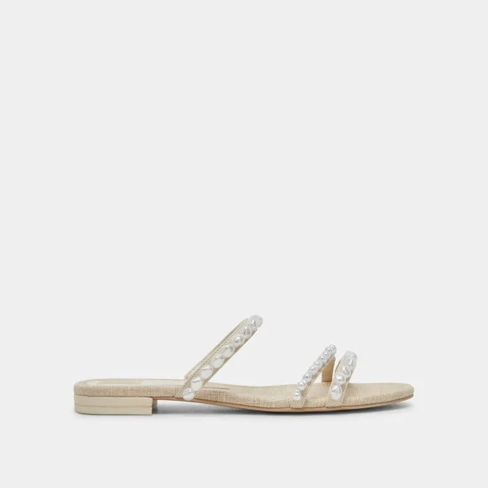 Sandals Shop Dolce Vita Tinker Pearl Sandals Vanilla Pearls Vanilla Pearls
