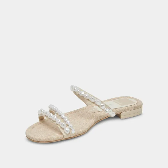 Sandals Shop Dolce Vita Tinker Pearl Sandals Vanilla Pearls Vanilla Pearls