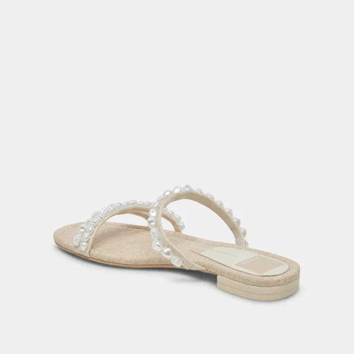 Sandals Shop Dolce Vita Tinker Pearl Sandals Vanilla Pearls Vanilla Pearls