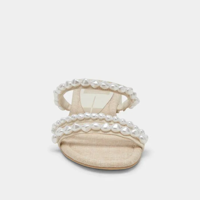 Sandals Shop Dolce Vita Tinker Pearl Sandals Vanilla Pearls Vanilla Pearls