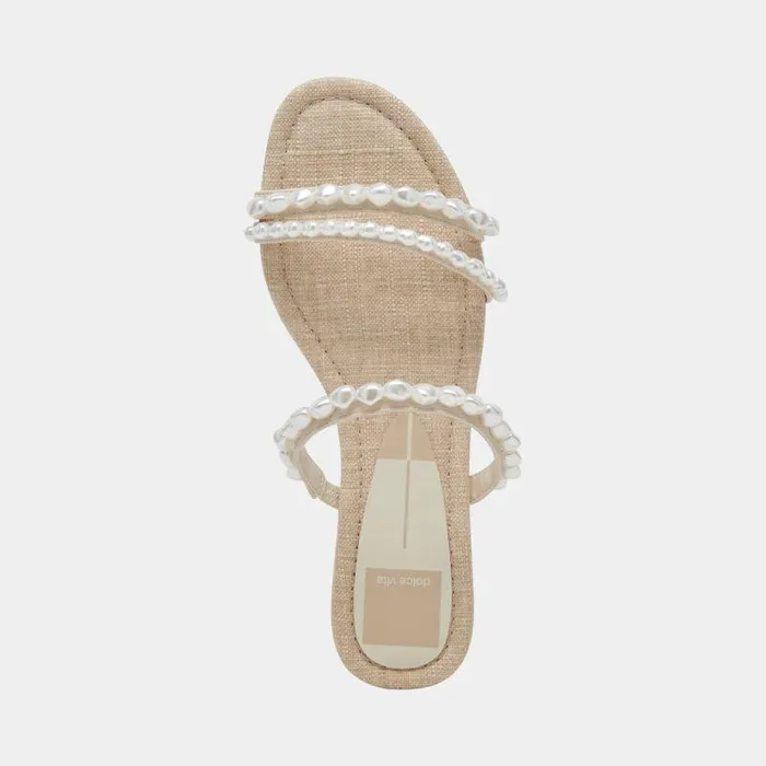 Sandals Shop Dolce Vita Tinker Pearl Sandals Vanilla Pearls Vanilla Pearls