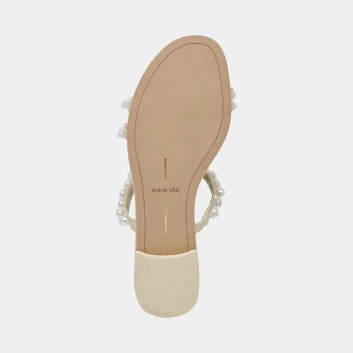 Sandals Shop Dolce Vita Tinker Pearl Sandals Vanilla Pearls Vanilla Pearls