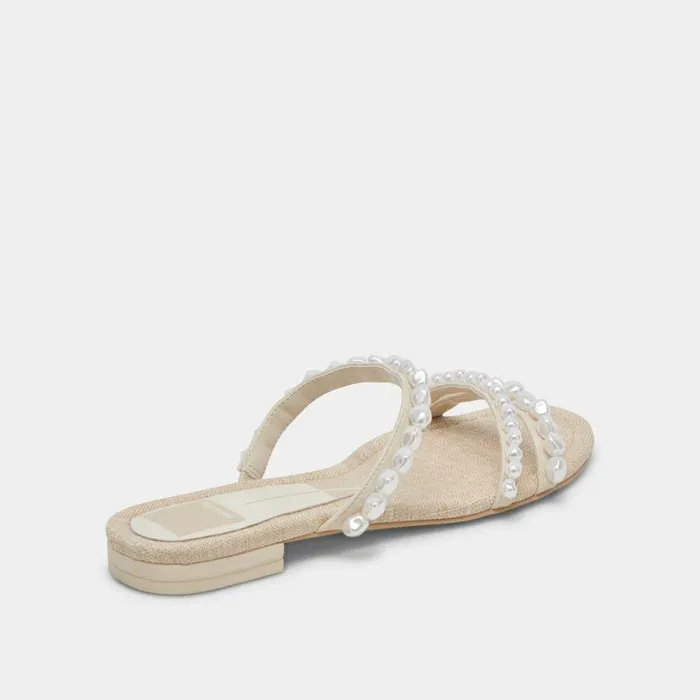 Sandals Shop Dolce Vita Tinker Pearl Sandals Vanilla Pearls Vanilla Pearls